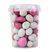 Charger l'image dans la galerie, Box m&m's de 140g mélange de blanc et rose, personnalisable